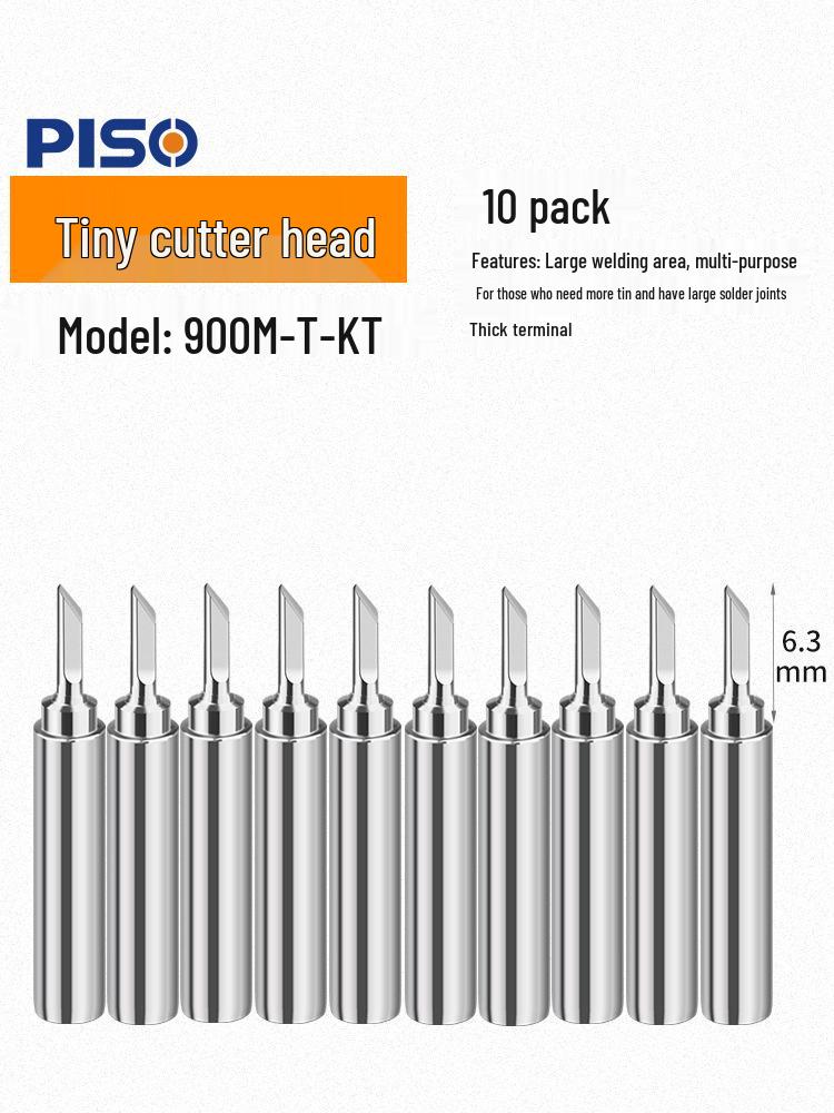 Lead-Free 936 Soldering Iron Tip, Constant Temperature, Internal Heating, 60W, Universal Needle Point, Horseshoe, Knife Shape.