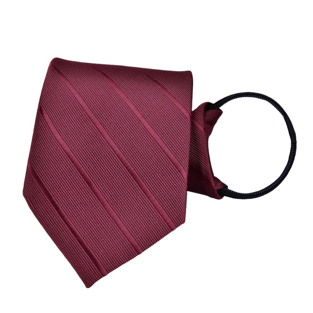 Stripe Necktie Blue Black Slim Skinny Tie Elegant Wedding Groom Tie  Gifts