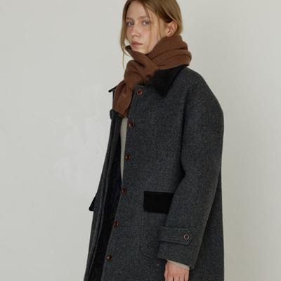 Button Wollstrick Schal (4 Farben)