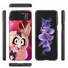 Hazbin Hotels Phone Case For Samsung Z Flip 6 7 5G Z Flip 5 Galaxy Z Flip 3 4 5G ZFlip Shockproof Hard Cover TPU PC Coque Capa S