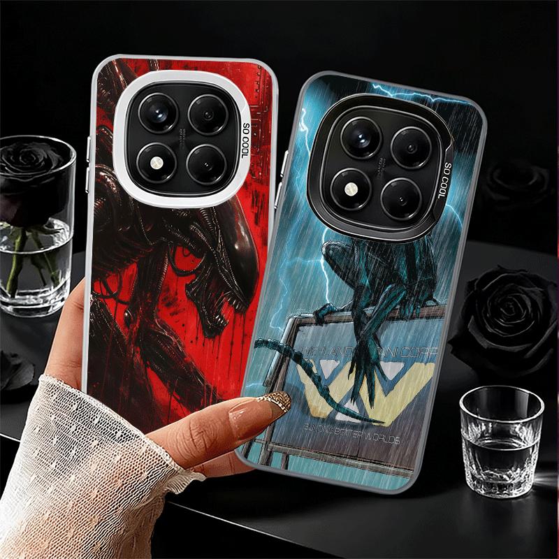 Cool A-Alien X-Xenomorph Soft Phone Case for Xiaomi Redmi Note 13 14 15 Pro Plus 12S 12 11S 11 11T 10S 10 Shockproof Cover Back