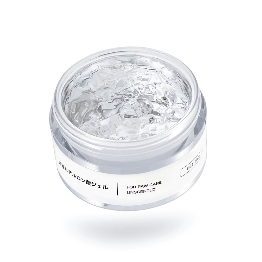 

Hyaluronic Acid Gel for Pet Paws Paw Paw For Dogs and Human Grade Safe to Low Made in Low in collaboration with Veterinarians and Grooming [HUGDOG]