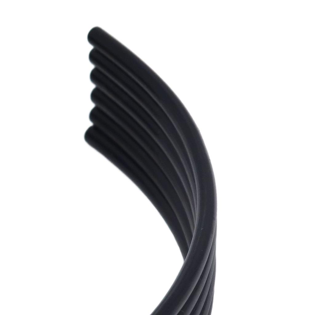 UV Printer Ink Pipe 6 Lines HTPE Resin Flexible Anti Aging Ink Tube Replacement for Photographic Equipment