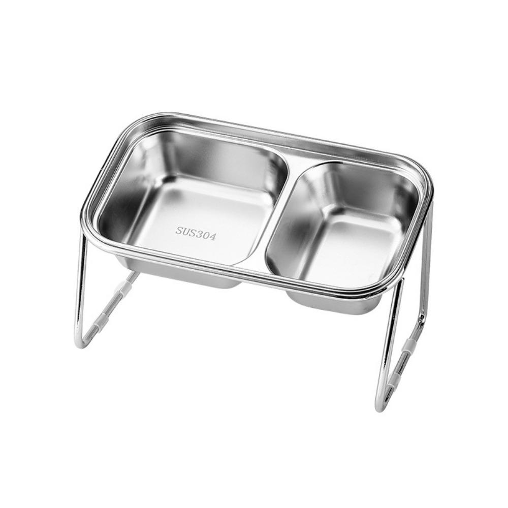 Neck Protection Pet Feeder Anti-flip Dog Food Bowl Durable Cat Elevated Bowl  Outdoor