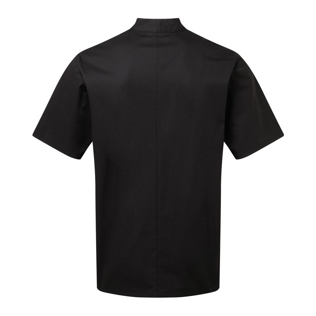 Premier Adults Unisex Essential Short Sleeve Chefs Jacket