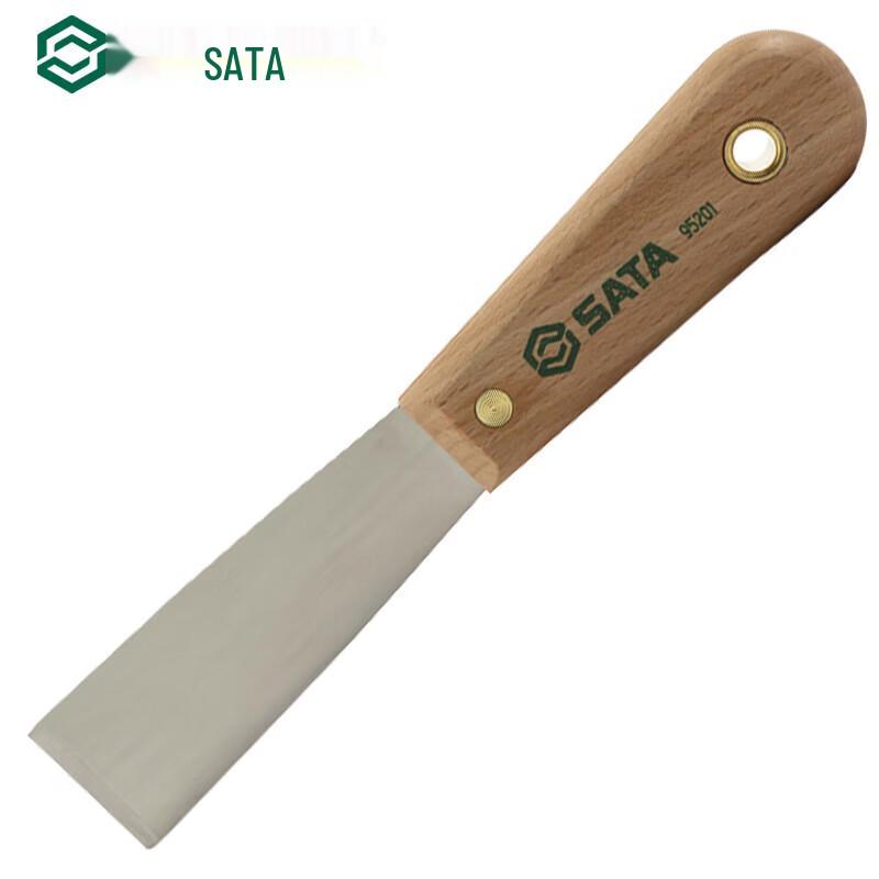 SATA 95201 Wooden Handle Scraper Wooden Handle Scraper