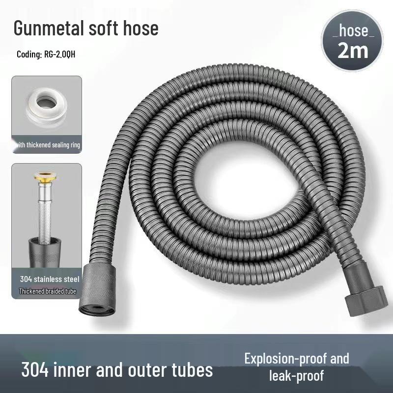 High-Pressure Five-Speed Handheld Shower Head with Large Panel