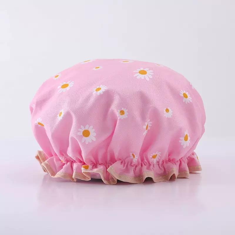 Satin Cline luxury shower cap-offset