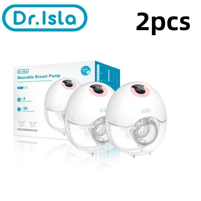 2pcs Electric Wearable Breast Milk Pump Hands Free BPA Free Low Noise Powerful Suction 4 Mode & 36 Levels Portable Breast Pump