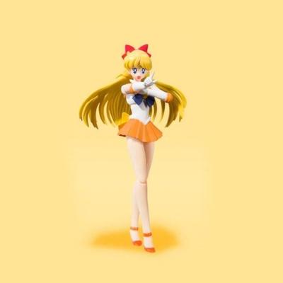 Figurine - Shfiguarts - Sailor Moon - Sailor Venus Anim Color, Micromania-Zing, the French Number One for Video Games and Pop Culture