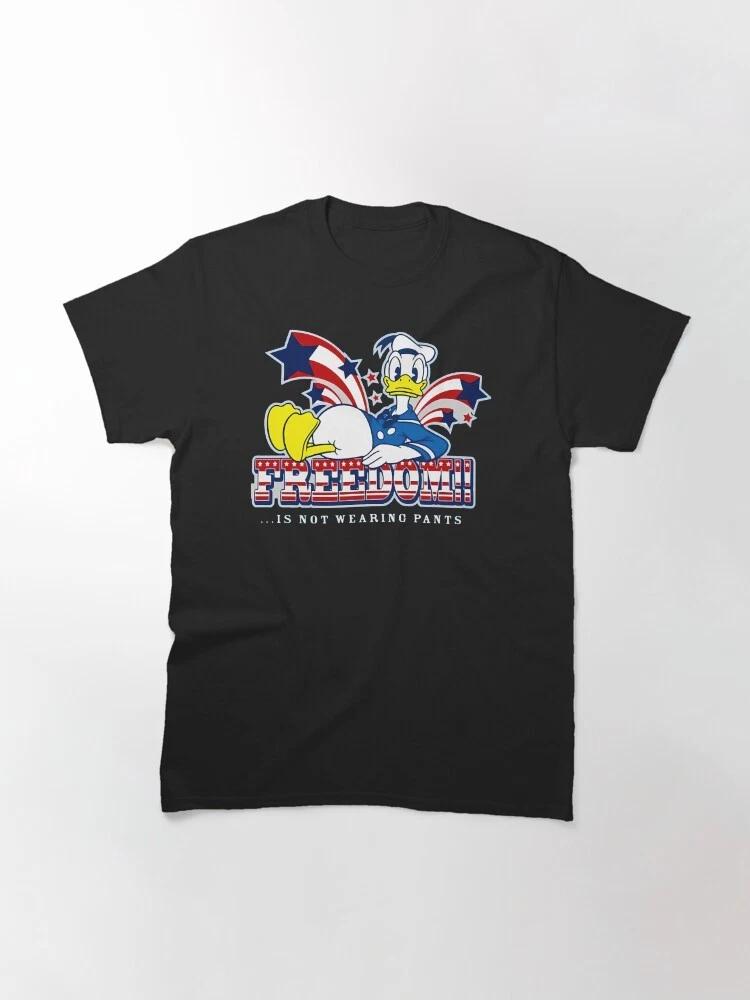 Donald Duck Freedom Classic Unisex T Shirt Gift For Friends S