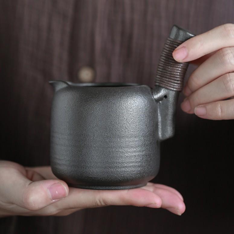 300ml Ceramic Fair Cup Coarse Pottery Even Cup Japanese Style Tea Cup