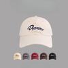 New Big Head Hat for Women with Half Hard Baseball Cap Couple Versatile Face Showing Small Baseball Hat for Men