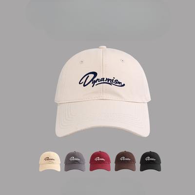 New Big Head Hat for Women with Half Hard Baseball Cap Couple Versatile Face Showing Small Baseball Hat for Men