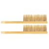 Beekeeping Bee Honey Brush Double Row Pig Bristles Beehive Tools Beekeeping Equipment
