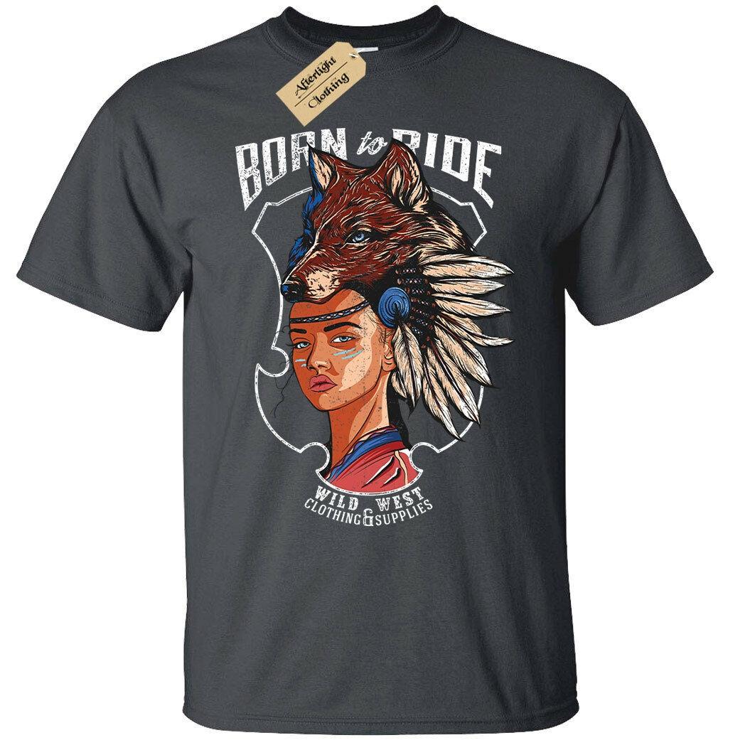 

Wild West Born To Ride Unisex T-Shirt