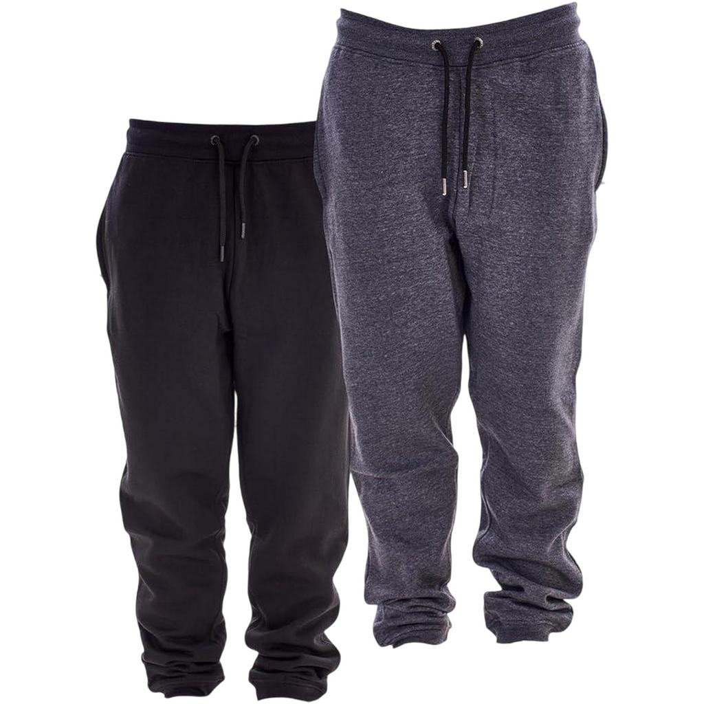 Keanu Childrens/Kids Cotton Blend Regular Jogging Bottoms (Pack of 2)
