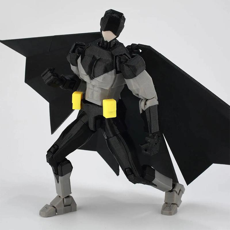 3D-gedruckte bewegliche Actionfigur Gelenkmodellbausatz Zusammengebaute Superheldenfigur Für Tischspiele Dekoration & Sammlergeschenke