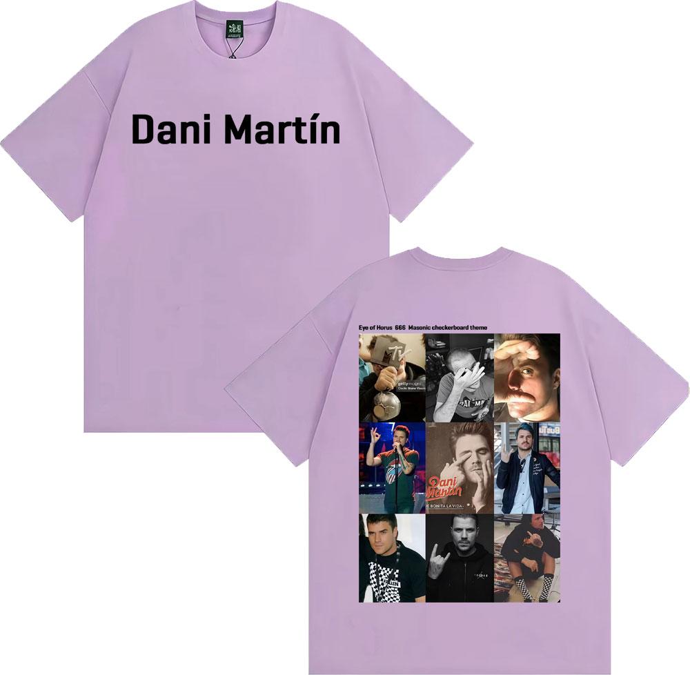 Rapper Dani Martin Album Cover Printed Tshirt Men Fashion Gothic High Street Tee Shirt Unisex Casual ONeck 100 Cotton T Shirt