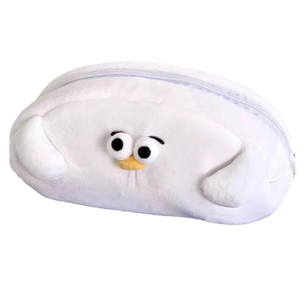 Seagull Pen Case With Plush Material For Students And Office Use