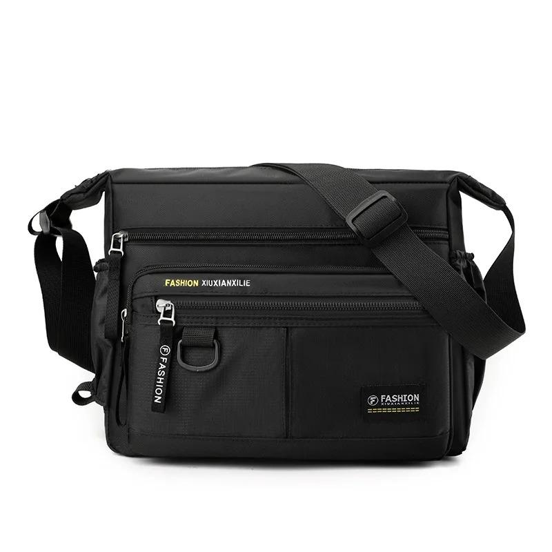 Men Crossbody Bags Male Nylon Shoulder Bags Boy Messenger Bags Man Handbags for Travel Casual Bag