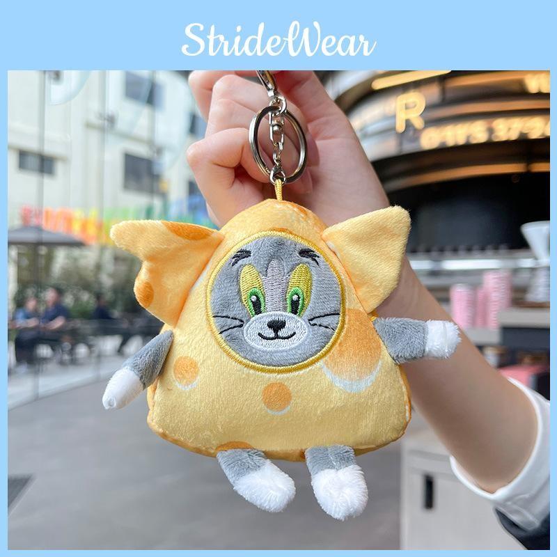 And Tom Jerry Cartoon Style Plush Keychain Pendant For Bag Ornament Gift And