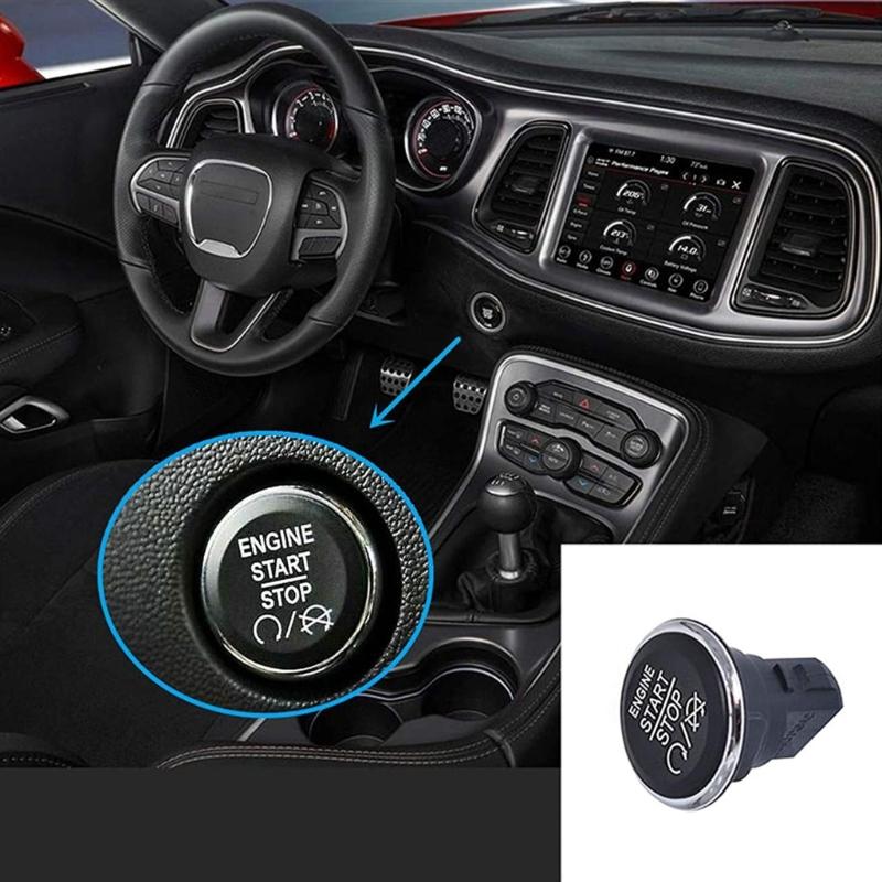 Car Engine Start-Stop Push Button Keyless Convenient Professional Ignition-Starter On  Switch for 33370101 1FU931X9AC