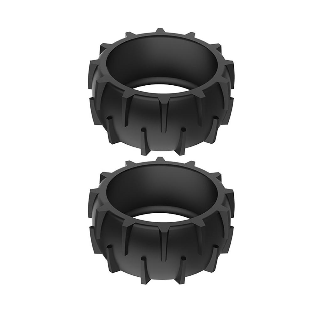 1/2pcs Natural Rubber Anti-Slip Wheels For Dreame A1 For A2 Mowers Traction Shock-Absorbent Lawn Mower Replacement Wheels