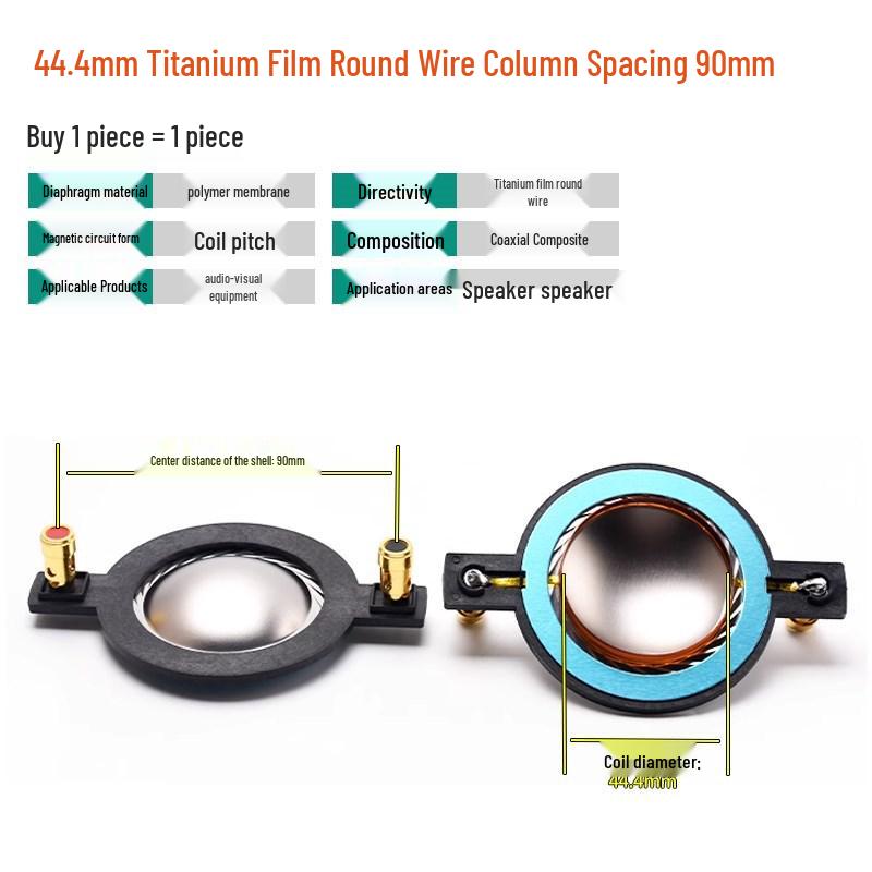 25-51 Core Tweeter Voice Coil Diaphragm for Speaker Repair