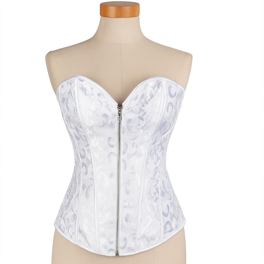 

Lace Up Waistband Vest Flower Summer Crop Tops Fashion Satin Corset Streetwear L білий