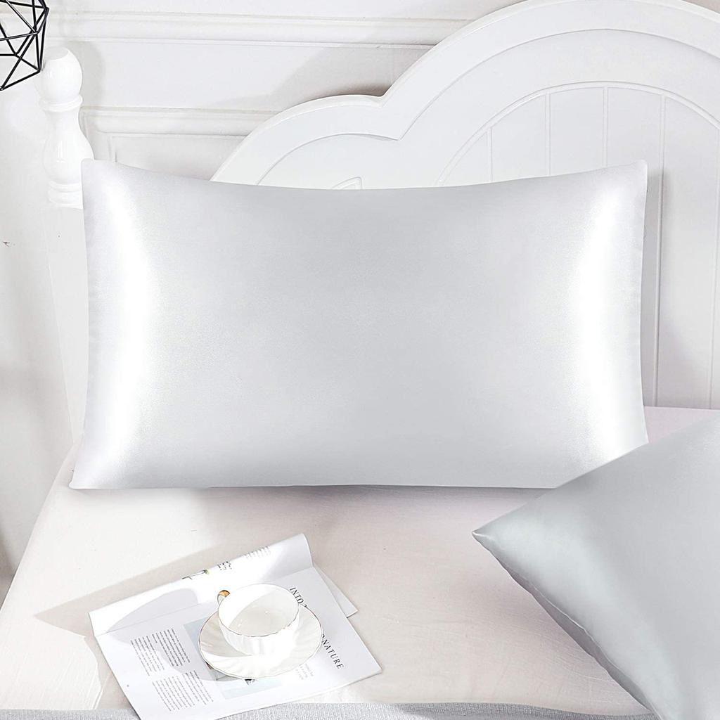 1 PCS Silk-like Pillowcase Pillow Cover For Bed Decor Silky Satin Hair Beauty Pillow Case Comfortable Pillow Case Home Bedding