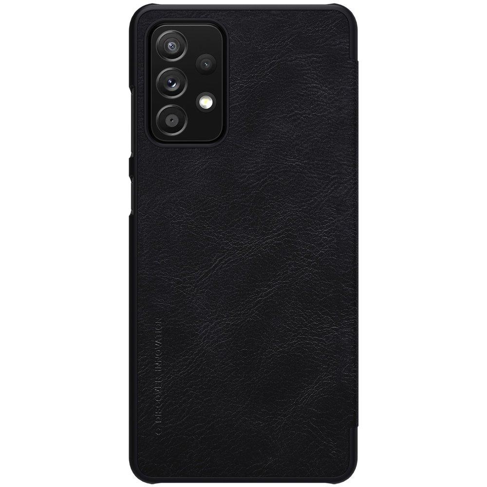Nillkin Qin Leather Flip Case for Samsung Galaxy A72 4G - Black