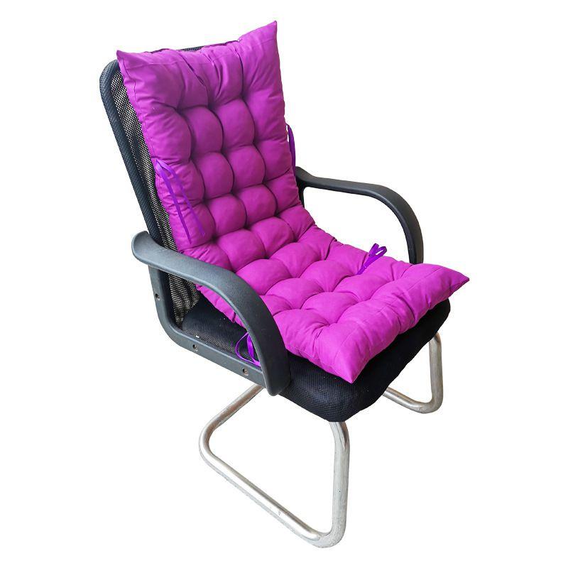 

Подушки для спинки стула Мягкая подушка для сиденья Офисное Домашнее Коврик для стула Подушка Утолщенная Purple