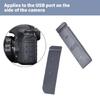 USB Skin Side Blocking Rubber Parts for 7D Digital Camera Decorative Interfaces Port Cover Door