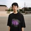 CROQUIS Men's 2025 Summer Loose Fit Crewneck T-Shirt