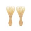 Matcha Whisk Lightweight Food Grade Resin Eco-friendly Green Tea Powder Mixer for Travel Camping Matcha Brewing