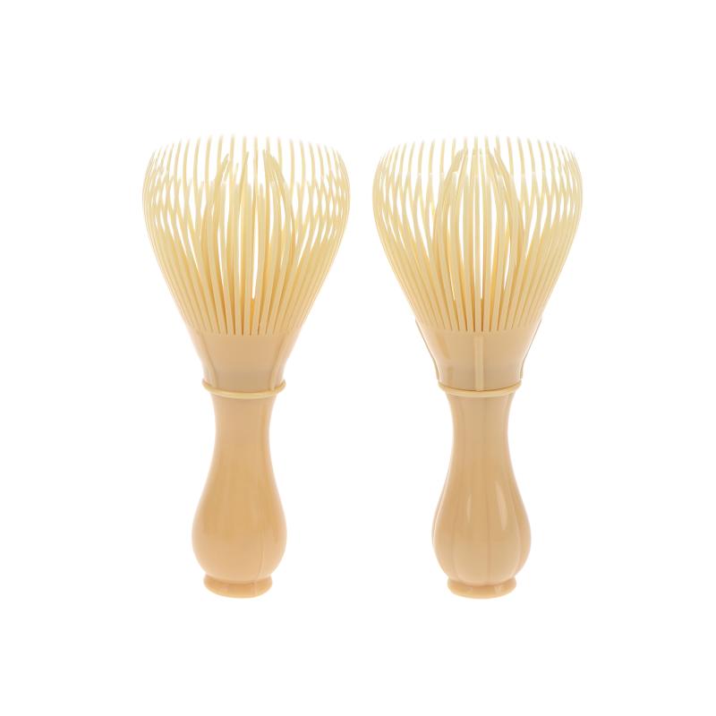 Matcha Whisk Lightweight Food Grade Resin Eco-friendly Green Tea Powder Mixer for Travel Camping Matcha Brewing