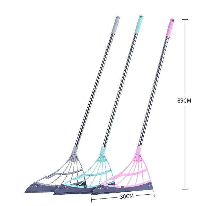 Silicone Broom Cleaning Floor Lazy Broom Scraping Water and Windows Multi Functional Household Cleaning Tool