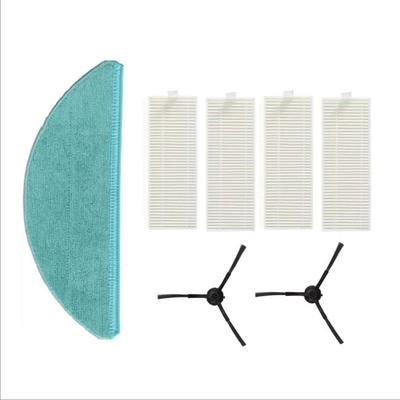 Kit de brosses latérales et de lingettes pour serpillière Accessoires pour aspirateur Pour Cecotec Pour CONGA 8090 Pour ULTRA Pièces de rechange