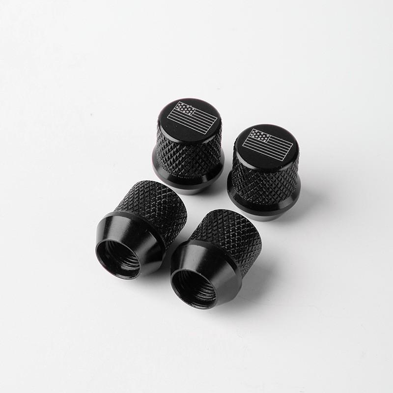 Aluminum Alloy Tire Valve Stem Caps Car Wheel Air Dust Covers Auto Exterior Modification Parts