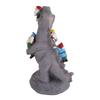 Mini Resin Godzilla Dinosaur Model Figurine Desktop Garden Ornament Craft Decor