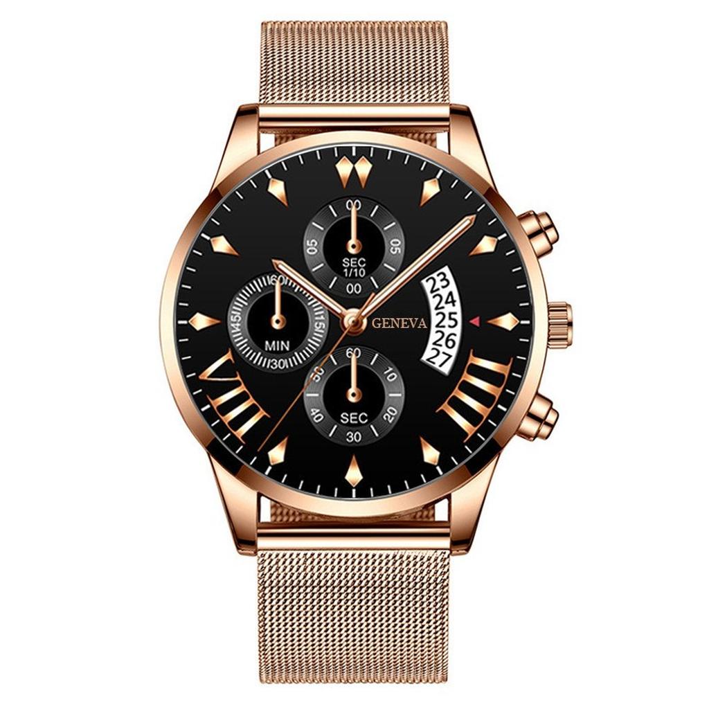 Men's Waterproof Luminous Running Alarm Clock Watch