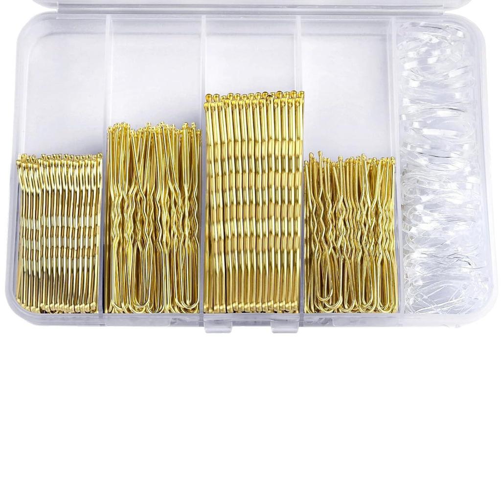 Black U-Shaped Hair Clip Set - Boxed Hair Accessories