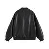 Giacca in Pelle Autunno e Inverno Uomo Giacca Monocolore Moda Casual Giacca in Pelle Giovanile Giacca