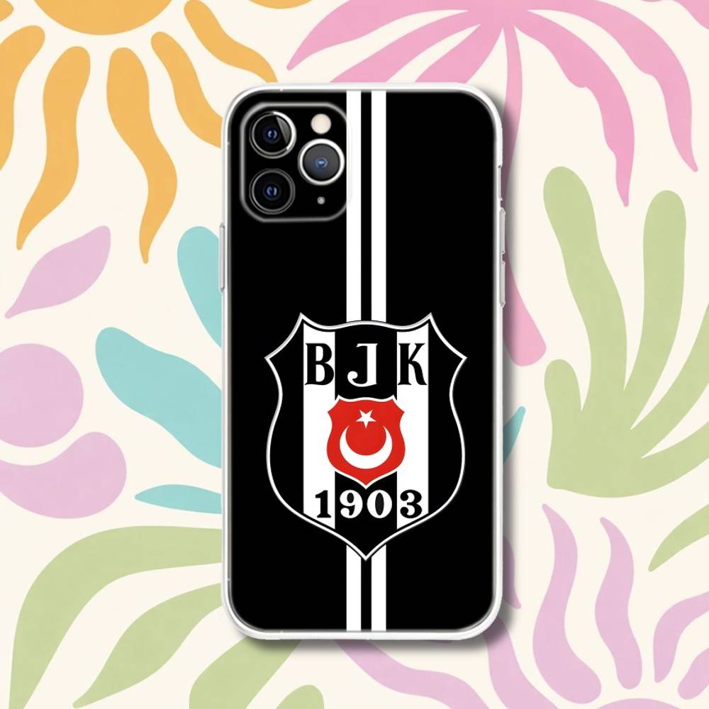 

Fashion Turkey B-Besiktas BJK Phone Case For iPhone 17,16,15,11,12,14,13 Pro Max Plus Mini X,XS,XR,7,16E Air Transparent Cover iPhone12mini