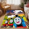 Thomas Friends Express Themed Anti-Slip Rugs - Polyester Home Decor, Suitable for Bedrooms, Living Rooms, Doorways, Studios, and Decorations