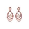 Chinese-Style Hollow Round Earrings: Bold, Stylish Design for Trendy Women