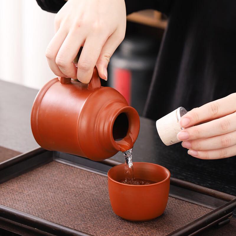 Zhentao Ceramic Retro Stewing Tea Pot