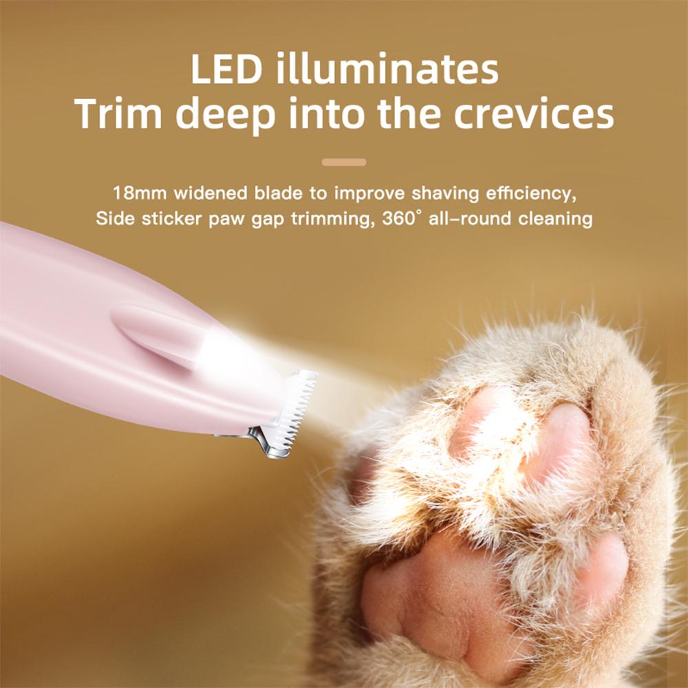 2-Speed Dog Grooming Clippers with Widened Blade for Grooming Hair of Small Area