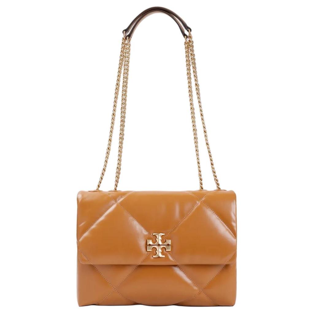Tory Burch Kira Diamond Quilt Chain Shoulder Bag Women Shoulder Bag Brown 154704-200